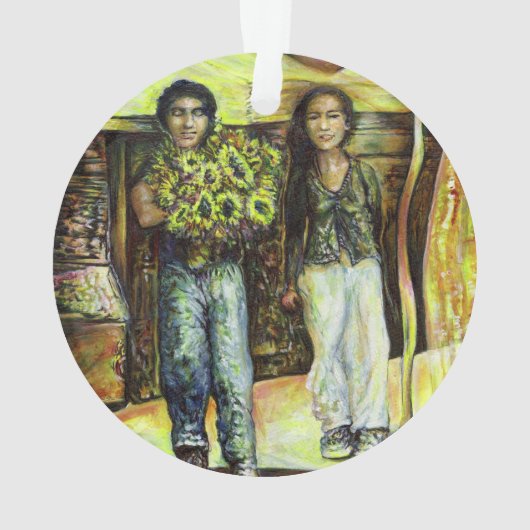 Eine Sixtinische HerausforderungI Phase einer ChaI Ornament (Rückseite)