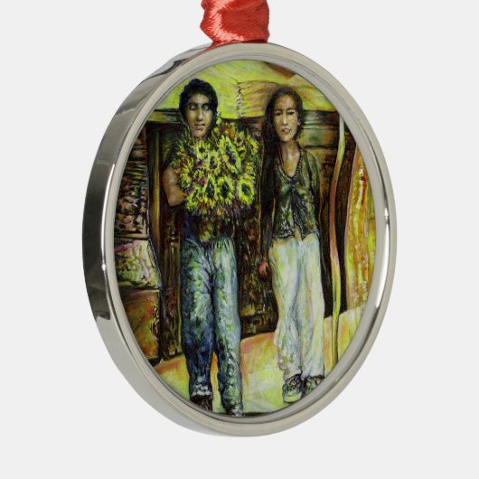 Eine Sixtinische HerausforderungI Phase einer ChaI Ornament Aus Metall (Rechts)