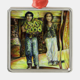 Eine Sixtinische HerausforderungI Phase einer ChaI Ornament Aus Metall