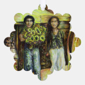 Eine Sixtinische HerausforderungI Phase einer ChaI Ornament Karte (Rückseite)