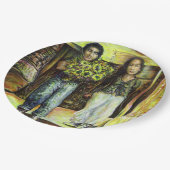 Eine Sixtinische HerausforderungI Phase einer ChaI Pappteller (Schrägansicht)