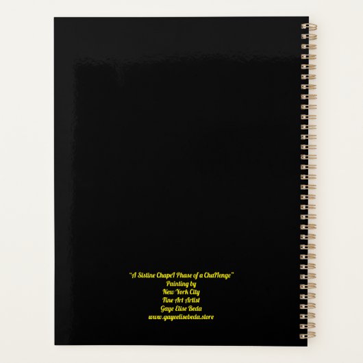 Eine Sixtinische HerausforderungI Phase einer ChaI Planer (Rückseite)