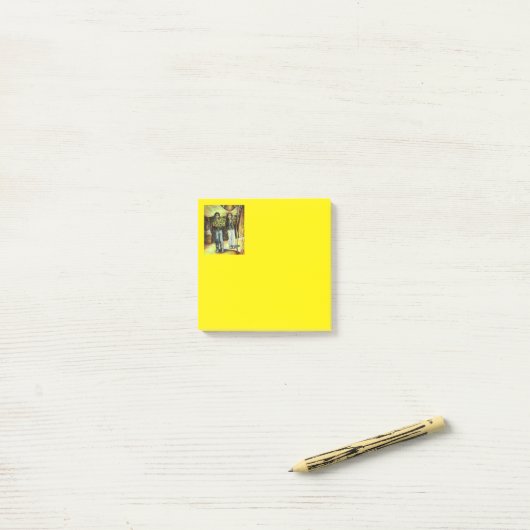 Eine Sixtinische HerausforderungI Phase einer ChaI Post-it Klebezettel (Auf Schreibtisch)