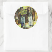 Eine Sixtinische HerausforderungI Phase einer ChaI Runder Aufkleber (Tasche)