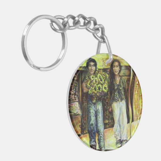 Eine Sixtinische HerausforderungI Phase einer ChaI Schlüsselanhänger (Vorderseite links)