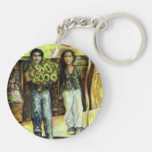 Eine Sixtinische HerausforderungI Phase einer ChaI Schlüsselanhänger (Rückseite)