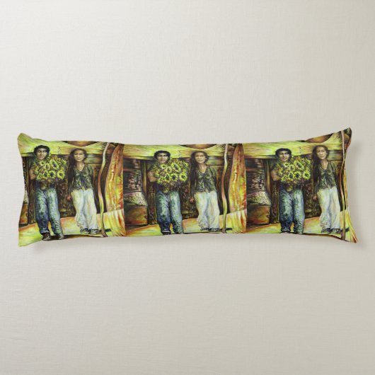 Eine Sixtinische HerausforderungI Phase einer ChaI Seitenschläferkissen (Rückseite)