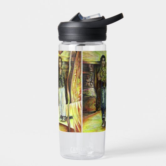 Eine Sixtinische HerausforderungI Phase einer ChaI Trinkflasche (Links)