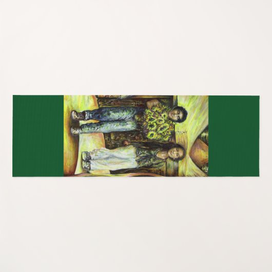 Eine Sixtinische HerausforderungI Phase einer ChaI Yogamatte (Vorderseite (Horizontal))