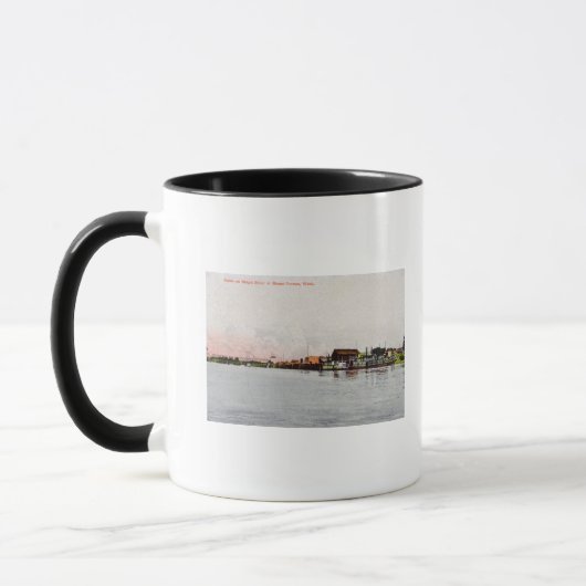 Eine Skagit River Scene Tasse (Links)