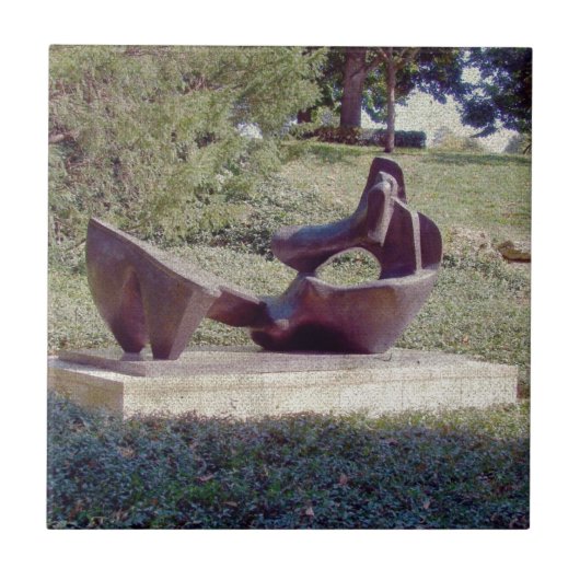 Eine Skulptur in Kansas City Fliese (Vorderseite)