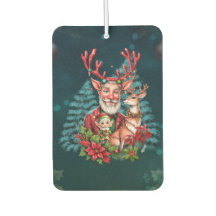 eine skurrile Weihnachtsillustrierung,