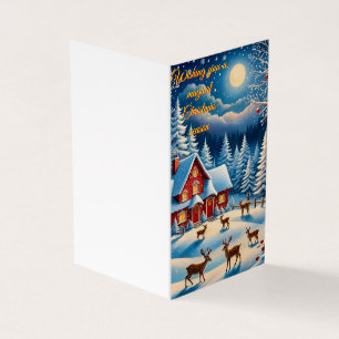 Eine skurrile Weihnachtskarte