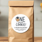 Eine Smart Cookie Abschluss-Klasse für Cookies Runder Aufkleber