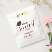 Eine Smart-Cookie-Bordeaux-Abschlussfeier Geschenktütchen (Versiegelt)
