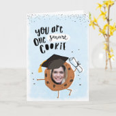 Eine Smart Cookie Funny Foto Abschluss Card Karte (Gelbe Blume)