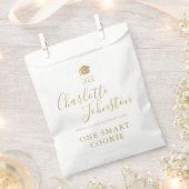 Eine Smart Cookie Gold Script Graduation Party Geschenktütchen (Ausgeschnitten)