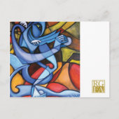 Eine so blaue Postkarte (Vorderseite)