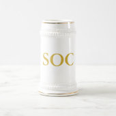 EINE SOC STEIN BIERGLAS (Mittel)