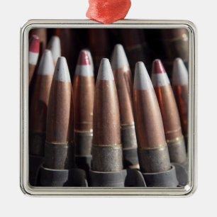 Eine sogar Mischung von vier Ballrunden zu einem Silbernes Ornament