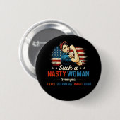 Eine solch fiese Frau Button (Vorne & Hinten)