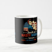 Eine solch fiese Frau Kaffeetasse (VorderseiteRechts)