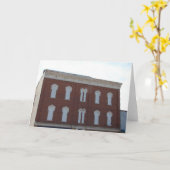 Eine solche Schande Karte (Gelbe Blume)