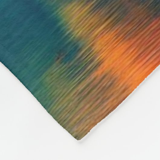 Eine solche Schönheit im Herbst Fleecedecke (Ecke)