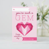 Eine solche Spielklasse-Valentinstag-Karte Einladung (Stehend Vorderseite)