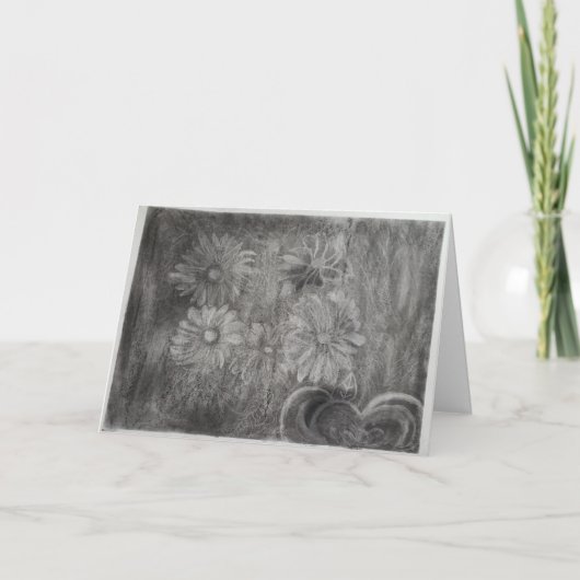 "Eine Somber-Ansammlung" Sympathiekarte Karte (Vorderseite)