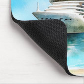 Eine Sommerkreuzfahrt Mousepad (Ecke)