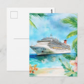 Eine Sommerkreuzfahrt Postkarte (Vorne/Hinten)