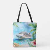 Eine Sommerkreuzfahrt Tasche (Rückseite)