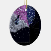 Eine Sommernacht mit Sirius Keramik Ornament (Rechts)