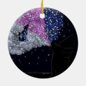 Eine Sommernacht mit Sirius Keramik Ornament (Hinten)