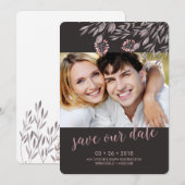 Eine Sommernachtsfeier rettet das Datum Save The Date (Vorne/Hinten)