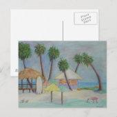 Eine SOMMERPLATTE Postkarte (Vorne/Hinten)