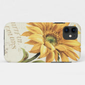Eine Sonnenblume in voller Blüte Case-Mate iPhone Hülle (Rückseite (Horizontal))