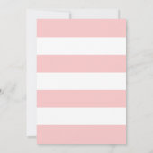 Eine sonnige Frühjahrsdusche Einladung (Rückseite)