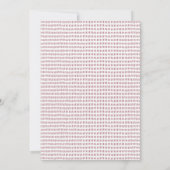 Eine sonnige Geburtstagsparty Einladung (Rückseite)