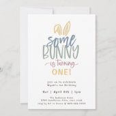 Eine sonnige Geburtstagsparty Einladung (Vorderseite)