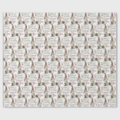 Eine sonnige Liebe Ihr Weihnachtswackelpapier Geschenkpapier (Flach)