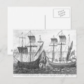 Eine spanische "Guarda Costa" Postkarte (Vorne/Hinten)