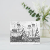 Eine spanische "Guarda Costa" Postkarte (Stehend Vorderseite)