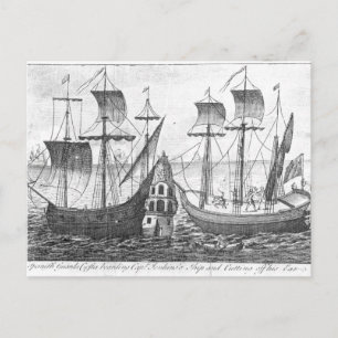 Eine spanische "Guarda Costa" Postkarte