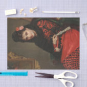 Eine spanische Rose von John Bagnold Burgess Seidenpapier (Handwerk)