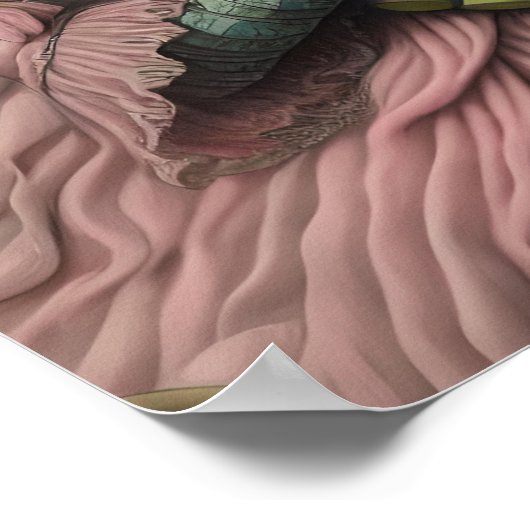 Eine Spargelfee Poster (Ecke)