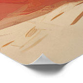 Eine Speersportlerin. Poster (Ecke)