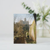 Eine spektakuläre Aussicht auf Girona Postkarte (Stehend Vorderseite)