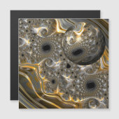 Eine spektakuläre Ballet in der Silver and Gold Ma Magnetkarte (Vorne/Hinten)